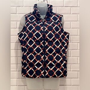LANDS END women puffy vest size S/P